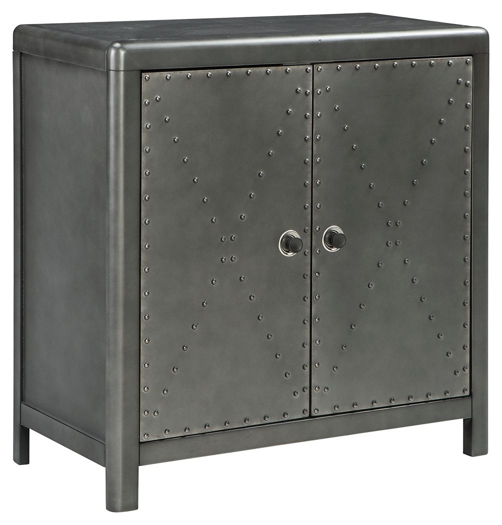Rock - Gunmetal Finish - Accent Cabinet