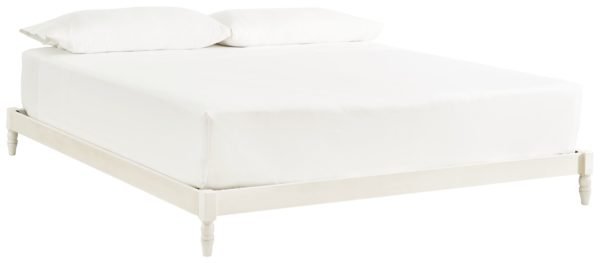 Tannally - White - King Platform Bed
