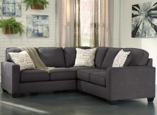 Alenya - Charcoal - Sectional