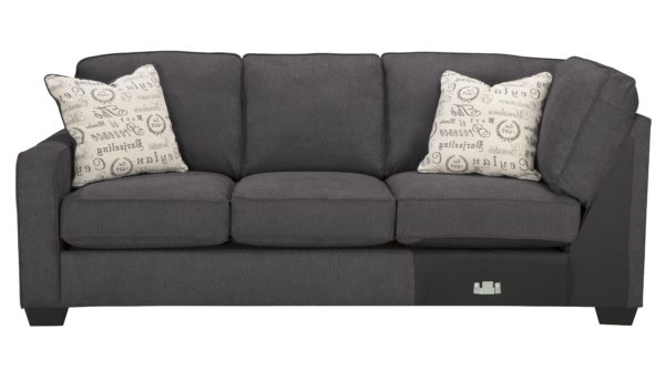 Alenya - Charcoal - LAF Sofa