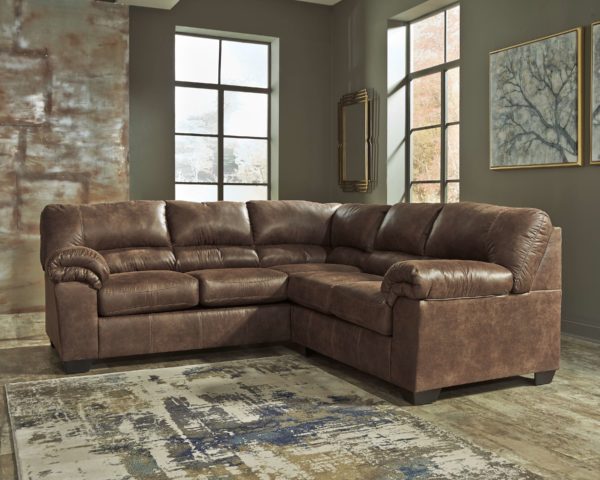 Bladen - Coffee - Left Arm Facing Sofa, Right Arm Facing Loveseat Sectional