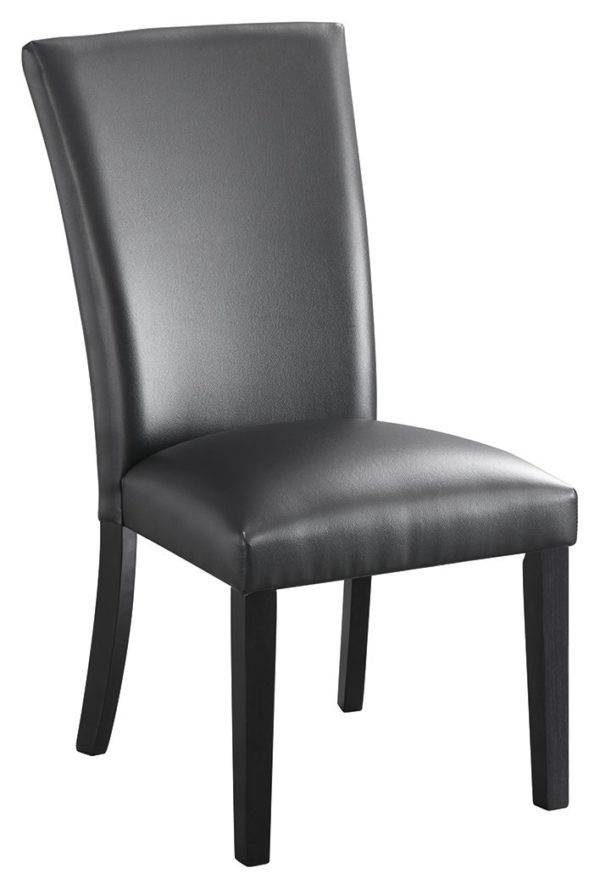 Vollardi - Black - Dining UPH Side Chair (2/CN)