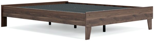Calverson - Mocha - Queen Platform Bed
