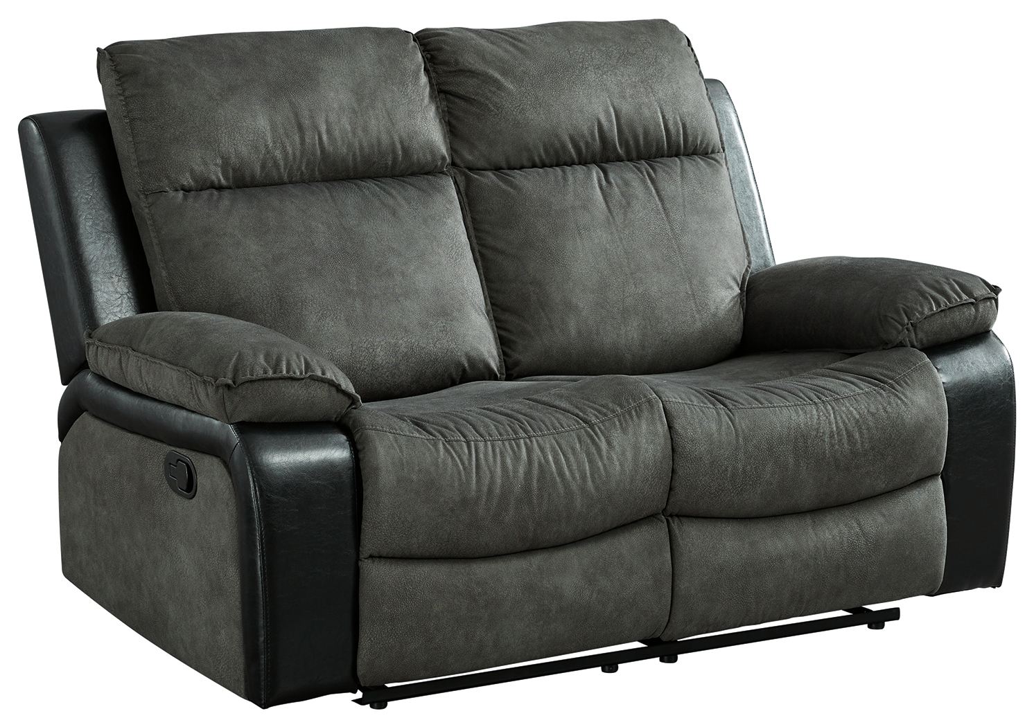 Woodsway - Gray - Reclining Loveseat