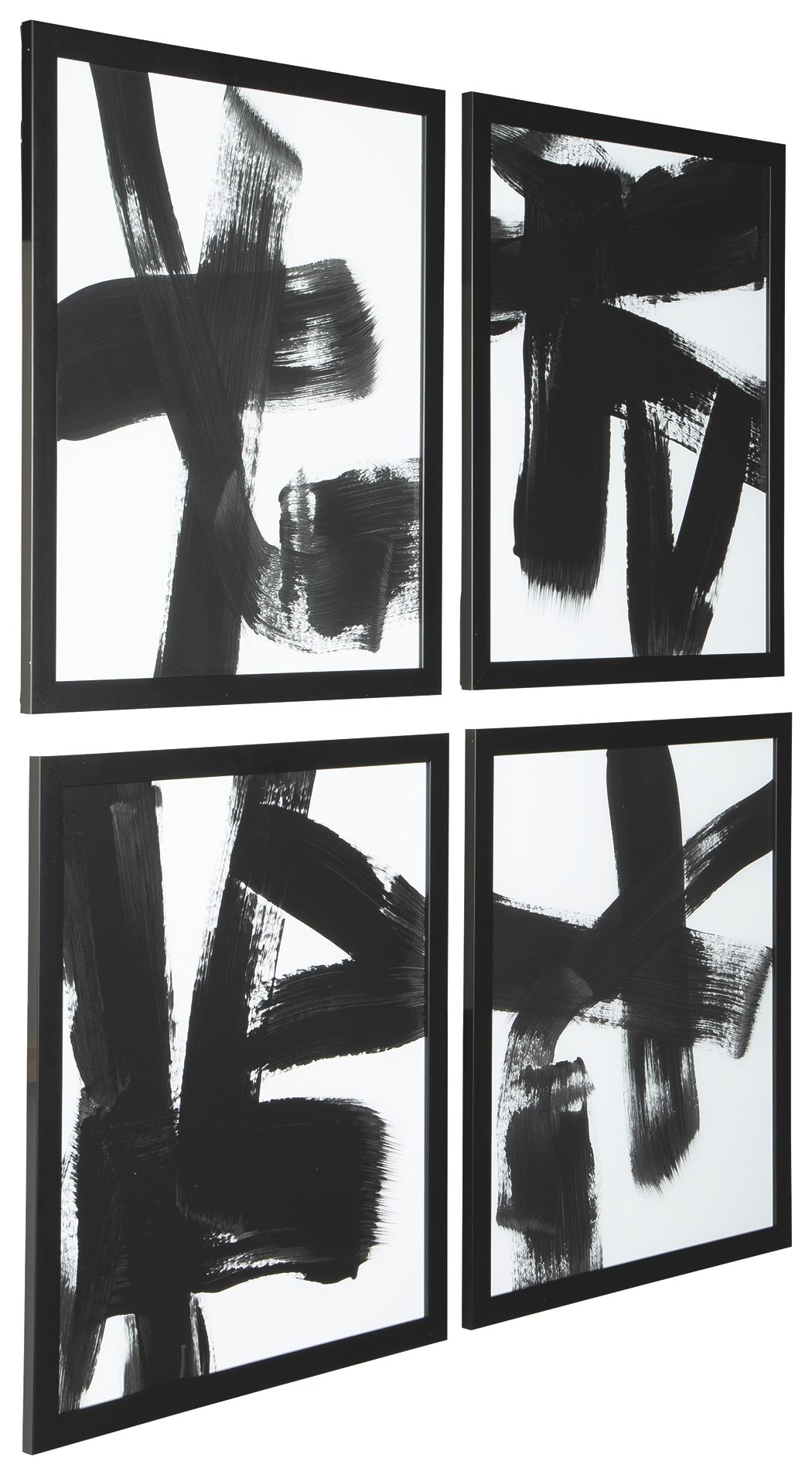 Doro - Black/White - Wall Art Set (4/CN)