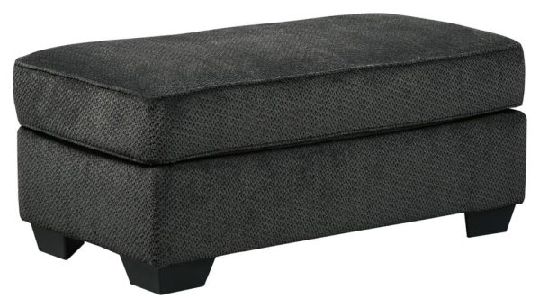 Charenton - Charcoal - Ottoman