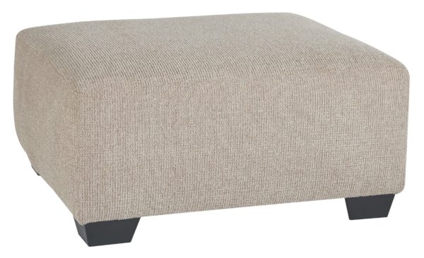 Baranello - Stone - Oversized Accent Ottoman
