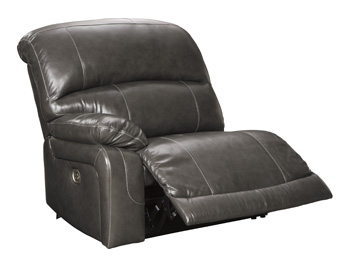 Hallstrung - Gray - LAF Zero Wall Power Recliner