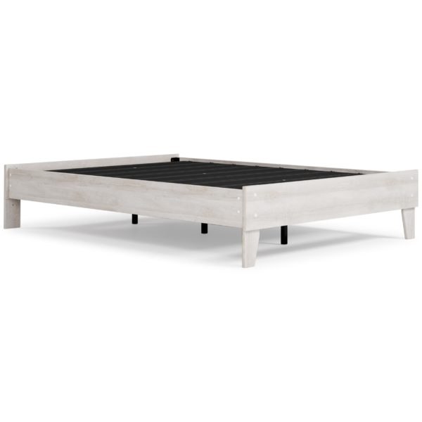 Paxberry - Whitewash - Full Platform Bed