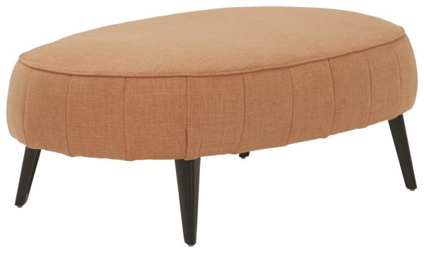 Hollyann - Rust - Oversized Accent Ottoman