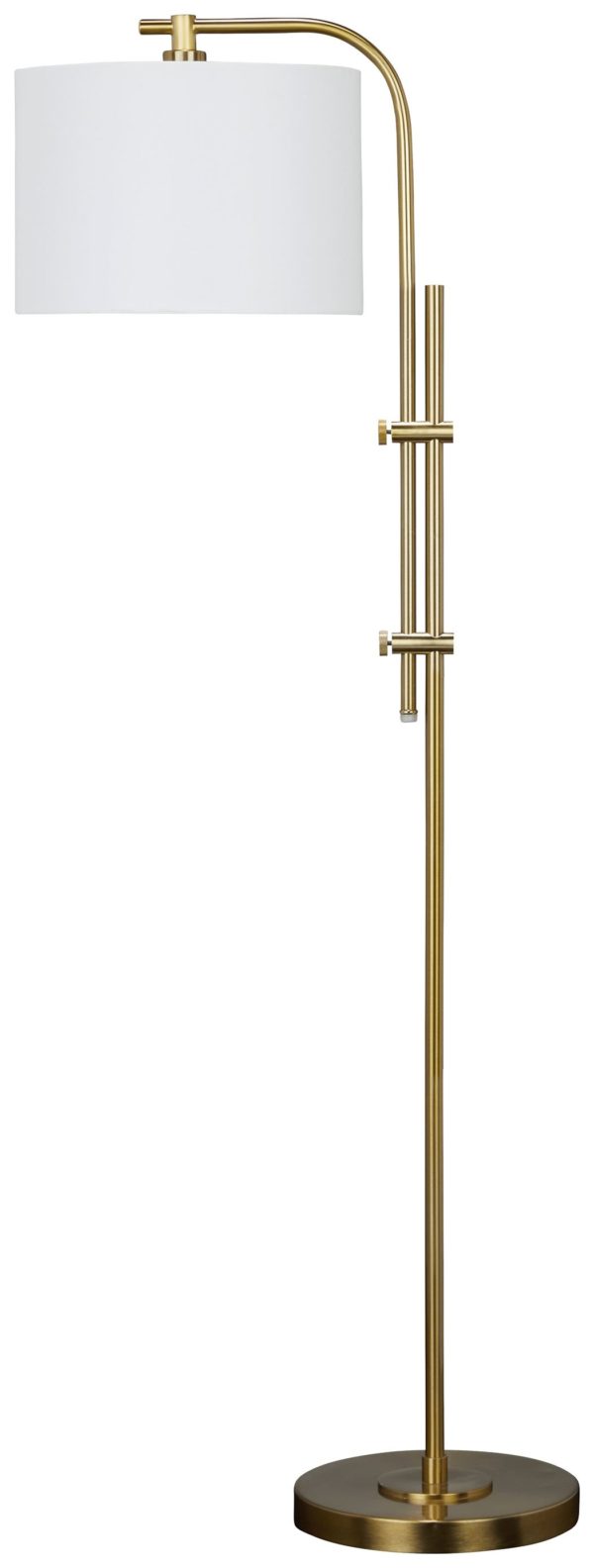 Baronvale - Brass Finish - Metal Floor Lamp (1/CN)