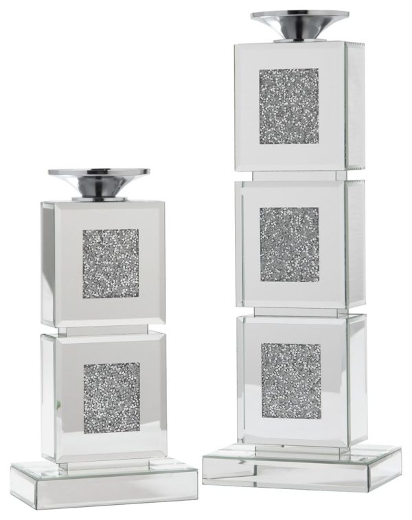 Charline - Metallic - Candle Holder Set (2/CN)