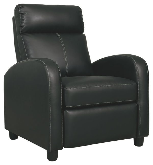 Declo - Black - Low Leg Recliner