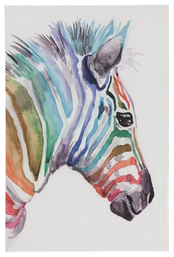 Priya - Blue / Green / Orange / Purple - Wall Art