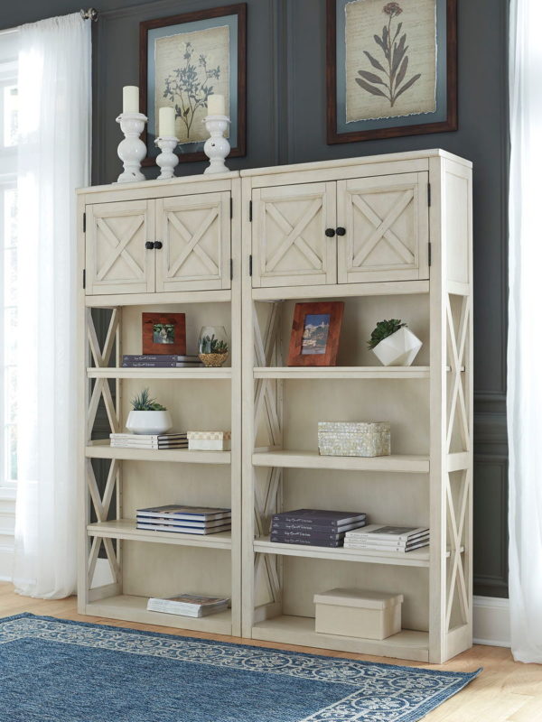 Bolanburg - Two-tone - 2 Pc. - 2 Large Bookcases