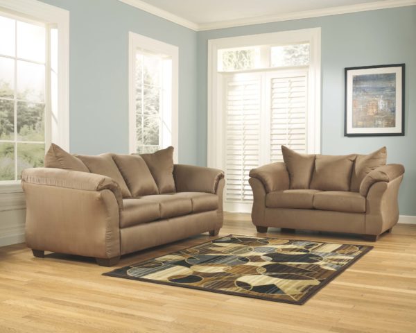 Darcy - Mocha - 2 Pc. - Sofa, Loveseat