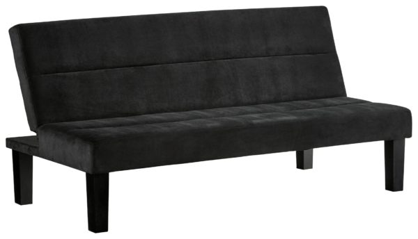 Whiting - Black - Flip Flop Armless Sofa