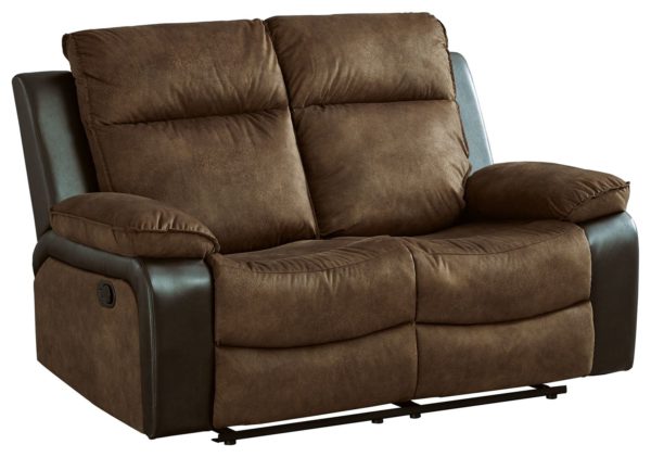 Woodsway - Brown - Reclining Loveseat