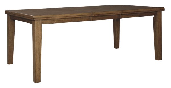 Flaybern - Brown - RECT DRM Butterfly EXT Table
