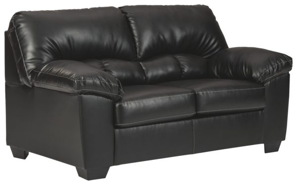 Brazoria - Black - Loveseat