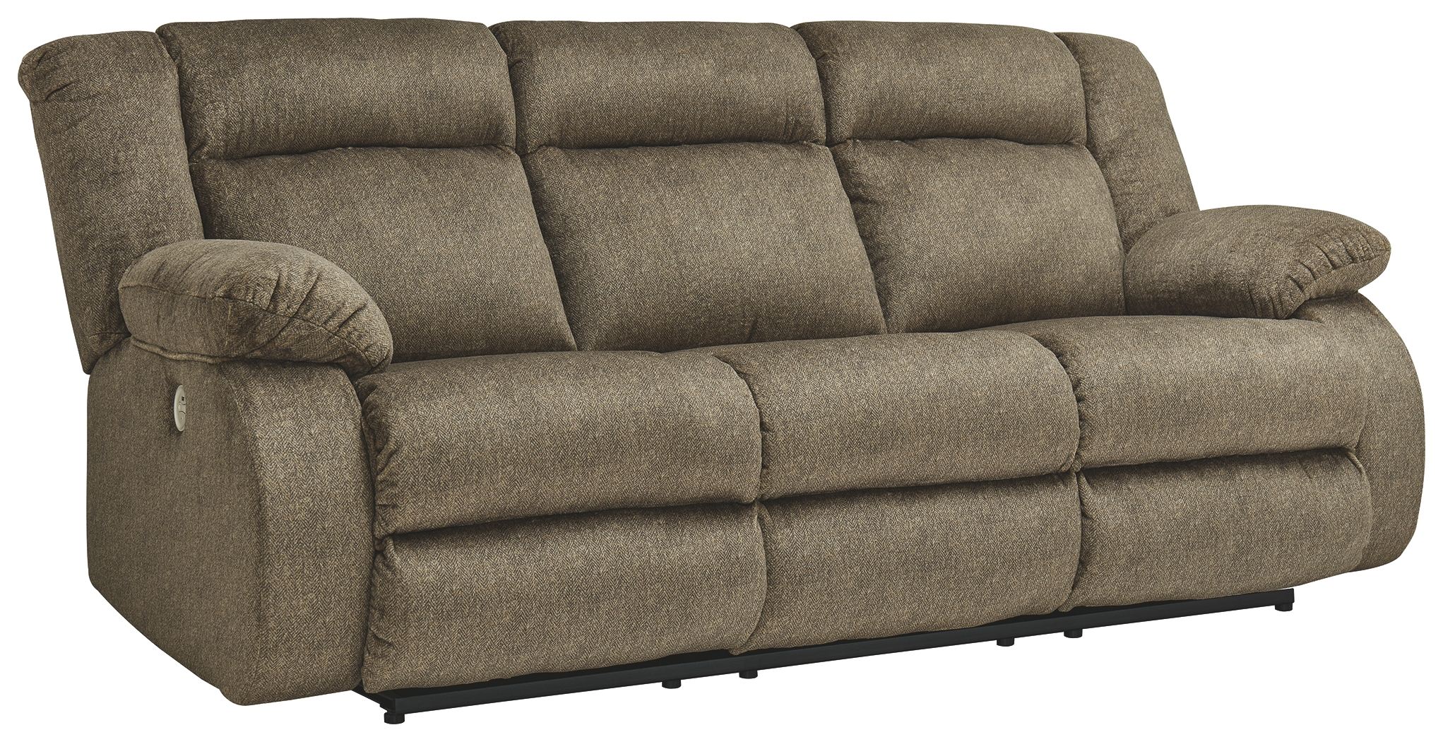 Burkner - Mocha - Reclining Power Sofa