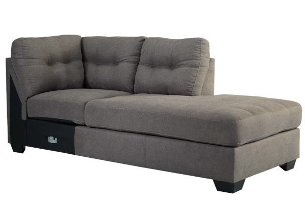 Maier - Charcoal - RAF Corner Chaise